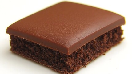 Chocolate Brownie with Ganache Topping