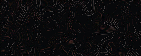 Artistic Topography Contour Map with Layered Elevation Patterns and a Sophisticated Visual Appeal

