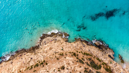 A view of Blue Lagoon in Comino Island