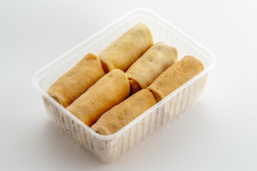 restaurant food on a white background. 