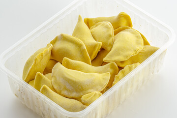 restaurant food on a white background. 