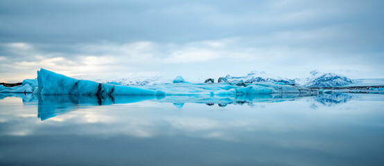 Glacier Lagoon panorama - Iceland © a.marziani