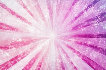 Obraz premium This image is an abstract representation of a cosmic explosion, featuring starbursts and light ray effects in pink and purple hues. It's perfect for background use in futuristic, artistic designs.