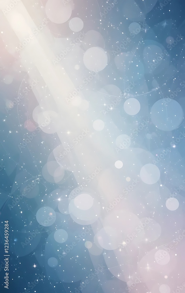 Poster abstract light bokeh background with sparkle