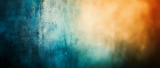 Fototapeta premium Abstract Blue Orange Textured Background Image
