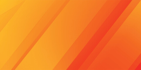 Orange abstract background with geometric shape. Modern gradient diagonal rounded lines. Dynamic shapes. Minimal geometric. Futuristic concept