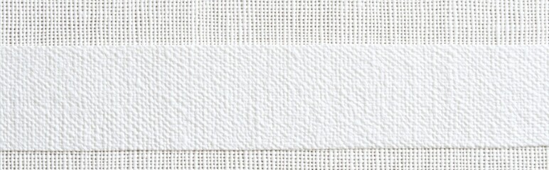 White blank canvas paper texture background with copy space, seamless wallpaper pattern