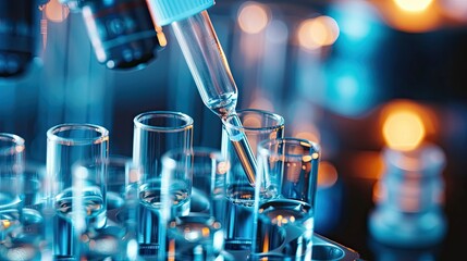 medical instruments and drug discovery --no text and people, human --chaos 10 --ar 16:9 Job ID: e309ca26-c5a3-4dfa-999f-94872d25e911