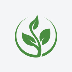 green leaves icon