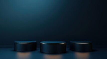 Abstract stage background. Cylinder podium background. Product presentation, layout, cosmetic product display, podium, stage pedestal or platform