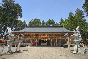 Obraz premium 櫛引八幡宮