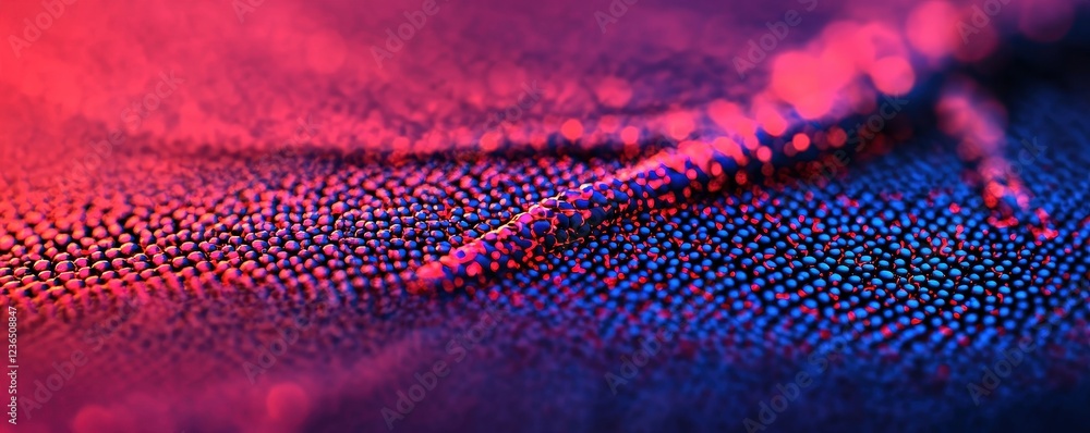 Poster abstract colorful texture with glittering dots effects