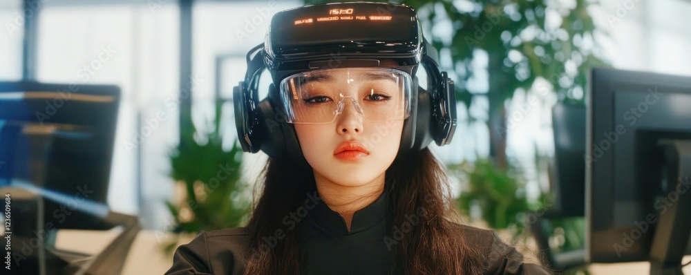 Poster explore a cutting-edge virtual learning space with holographic teachers and adaptive ai-driven educa