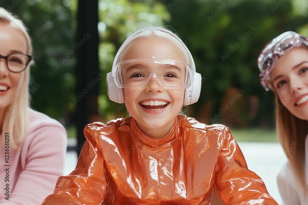 Poster explore the future of education with a cutting-edge virtual classroom where ai-generated holographic