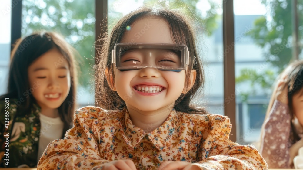 Poster revolutionizing classroom engagement through smart edtech exploring facial recognition ai as a teach