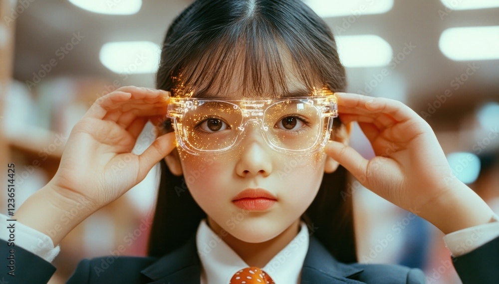 Poster unlocking future geniuses experience an immersive stem-focused learning platform where students cond