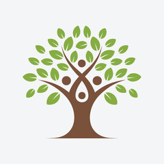 Obraz premium tree with green leaves