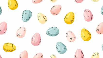 Title: A Vibrant and Playful Seamless Pattern of Assorted Elements

