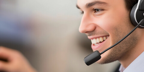 Customer service representative assisting clients with inquiries