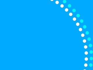 水色のシンプルで美しい壁紙、手描きのイラスト