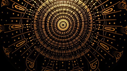 abstract fractal burst