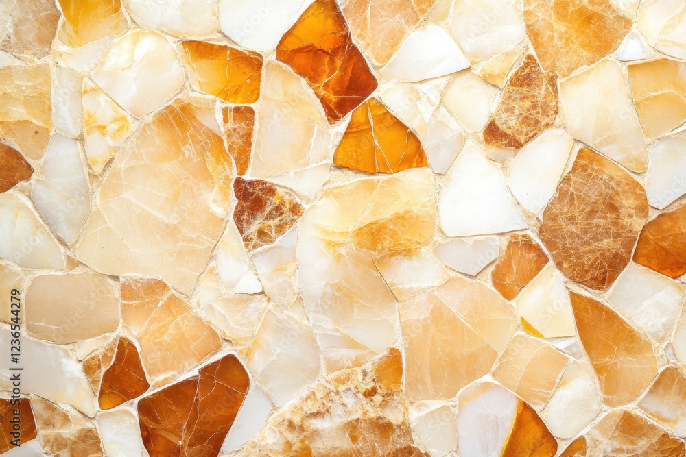 Poster translucent amber textures create a warm and inviting background that inspires creativity and comfor