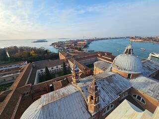 Venedig Panorama der Altstadt