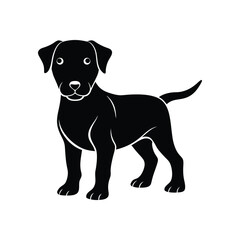 Silhouette poppy standing vector art