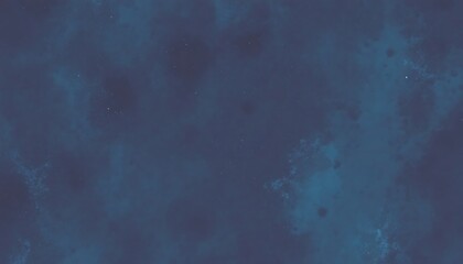 Obraz premium Cosmic Nebula: A Serene Deep Blue Abstract Painting
