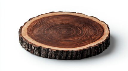 Round Maple Wood Live Edge Cutting Board for Kitchen Use