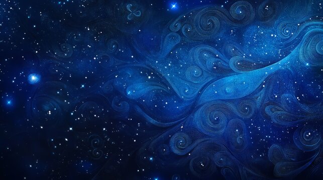 Bright Matariki star cluster shines in a deep blue night sky, welcoming the Maori new year