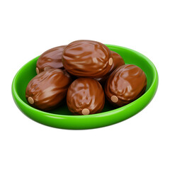 3d render dates fruit