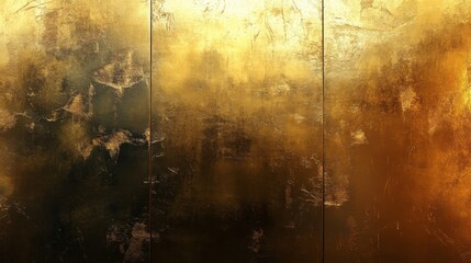 Fototapeta premium A Radiant gold metallic texture warm, luxurious glow