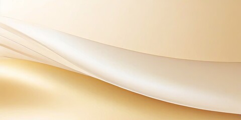 A long, curvy line of white and gold