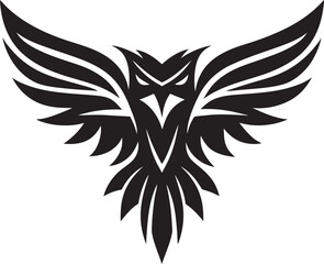 Fototapeta premium wings tattoo design