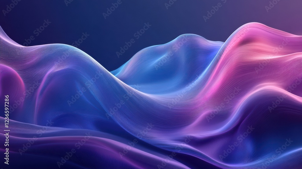 Poster big data graphic, complex business system visualization vector concept. modern information digital t