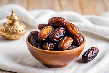 dried dates on a table