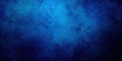 Obraz premium Blue background with a white brush stroke