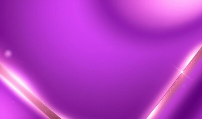 Obraz premium Luxurious purple gradient background with rose gold diagonal lines, subtle glitter, and glowing sparkles for beauty, jewelry, and luxury designs.