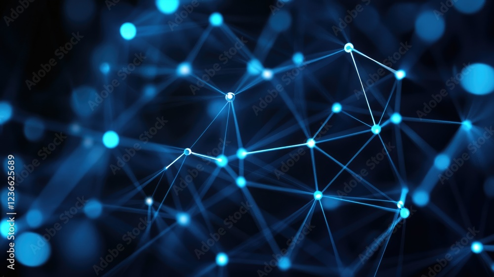 Poster digital technology network connection