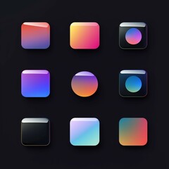 様々な図形やアイコン素材