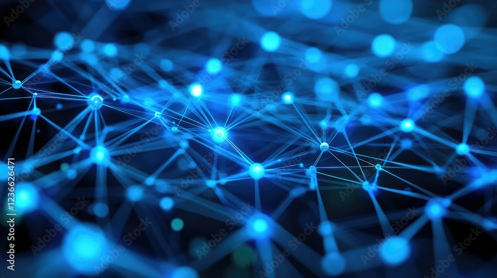 Poster digital technology network connection
