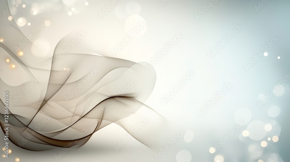 Poster realistic background featuring swirling elements in a chaotic design context for creative projects