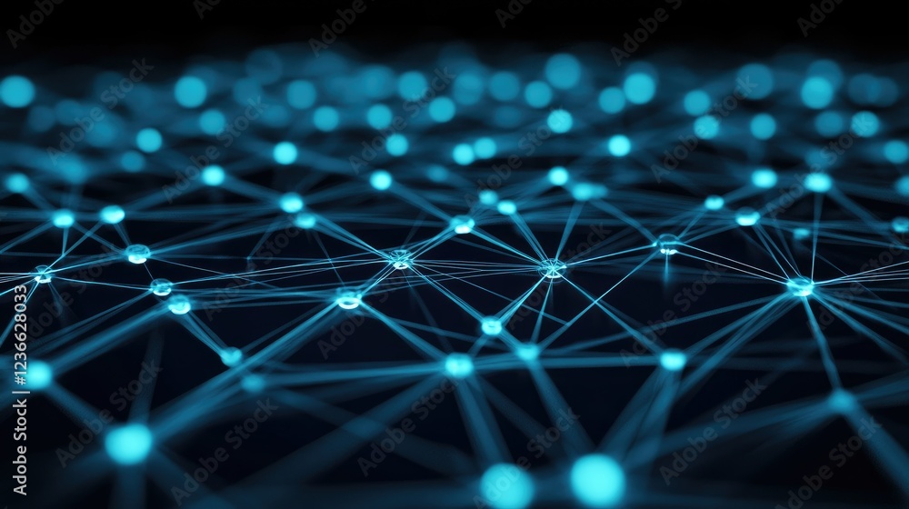 Poster digital technology network connection
