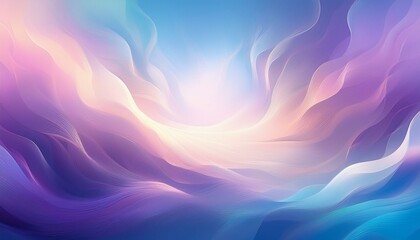 Obraz premium heavenly inspired abstract background with soft gradients and light for serene designs