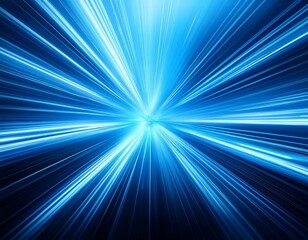 dynamic light streaks in a cool blue toned abstract motion background