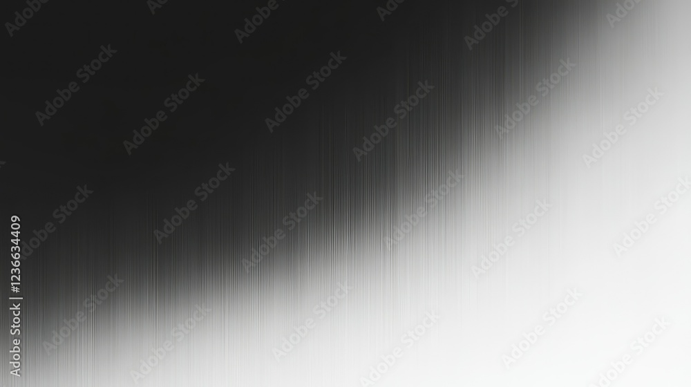 Poster abstract black and white gradient background with smooth transitions from dark to light creating a m