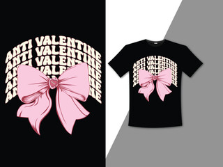 anti valentine ,valentine's t-shirt design