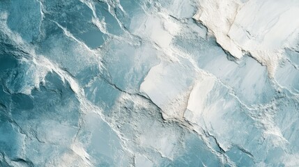 Obraz premium Light grey and blue stone wall texture for wide banner templates. Soft shadows