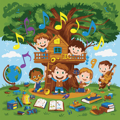 children in the park